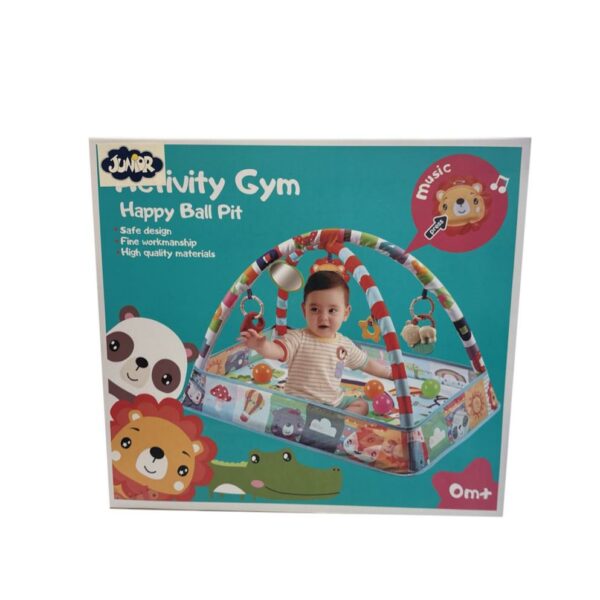 بركة كرات مع موسيقى