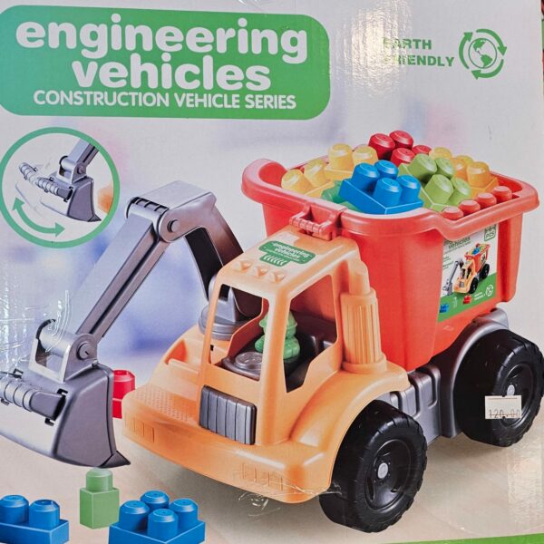 شاحنة مع 32 قطعة ليجو