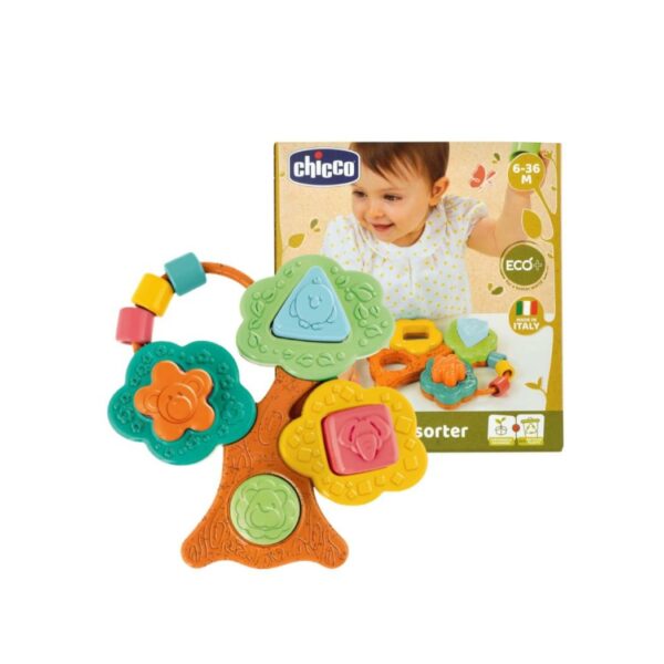 لعبة شجرة مع اشكال هندسية للاطفال