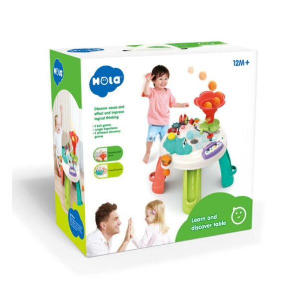 طاولة تعليم واستكشاف للاطفال