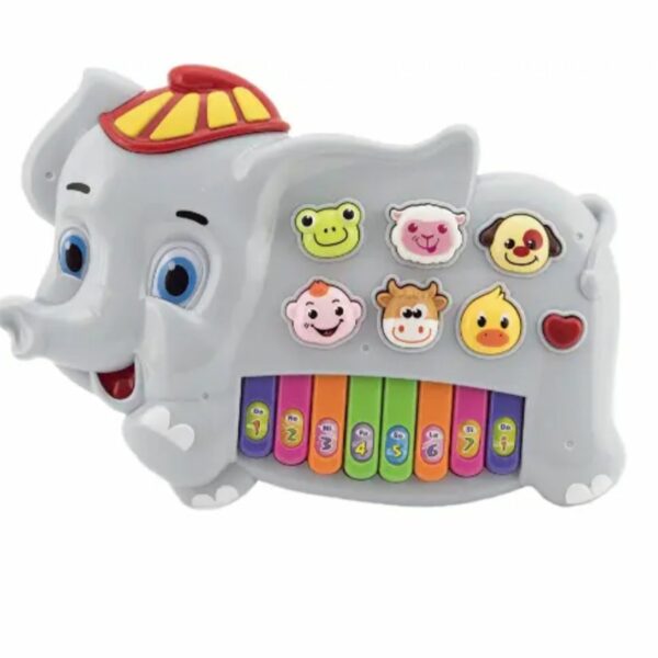 بيانو على شكل فيل للاطفال