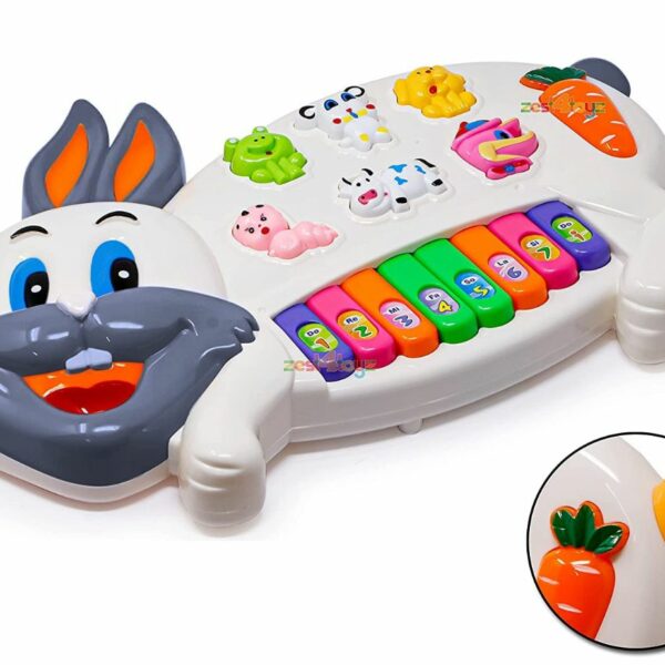 بيانو على شكل ارنب للاطفال