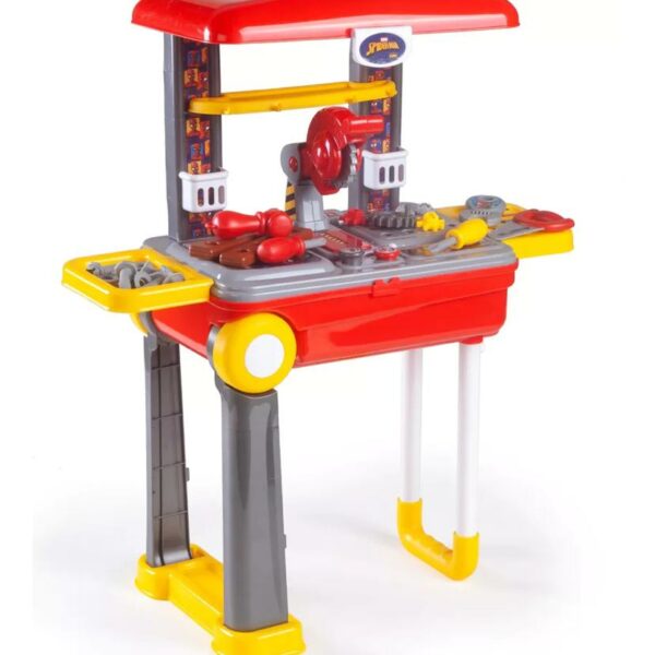 حقيبة سبايدر مان تفتح وتتحول الى طاولة عدة